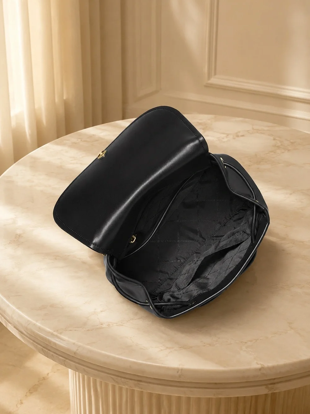 Michael Kors Black Backpack